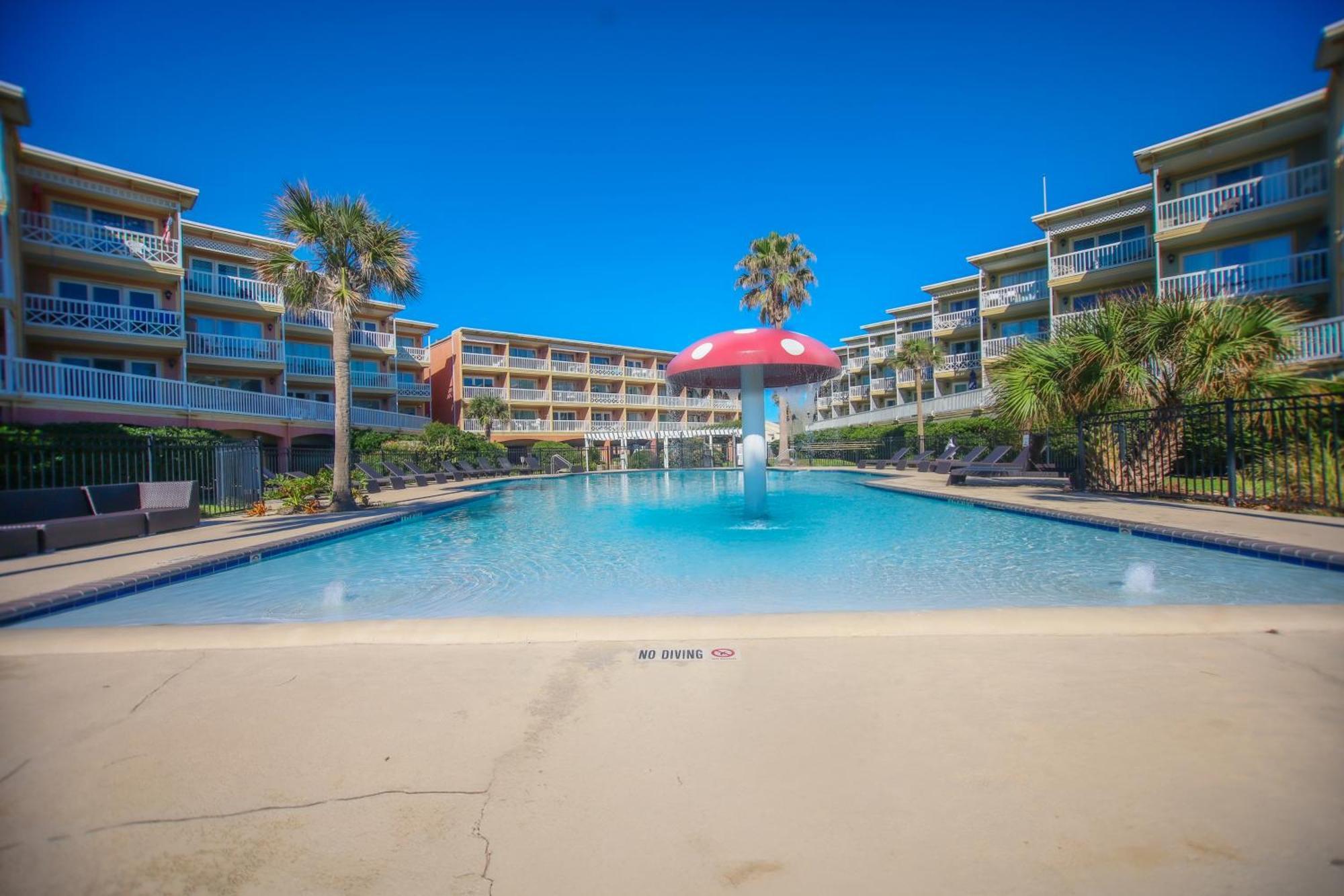 Sea-Renity Heated Pools Steps To The Beach Galveston Esterno foto